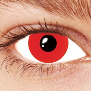 Карнавальные линзы - Красный глаз